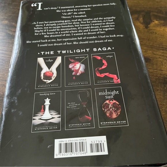 Midnight Sun Hard Cover By Stephanie Meyer- The Twilight Saga N1 - Picture 2 of 5